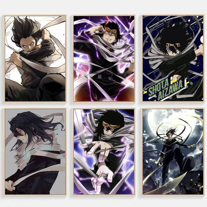 Shouta Aizawa Movie Sticky Poster No Frame Canvas Painting Vintage Room Home Bar Cafe Decor Room Wal