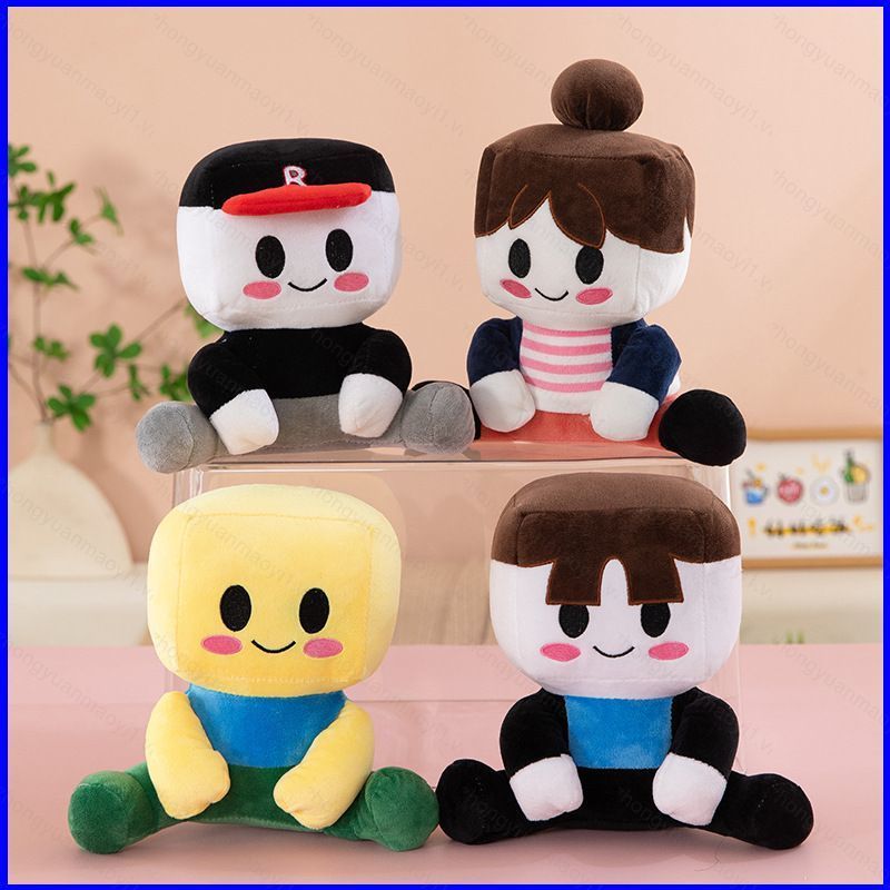 ZY1 Roblox Blox Buddies Noob Khách Bacon Buddy Plushie Game Merch Sang Trọng Đồng Hành Búp Bê YZ1