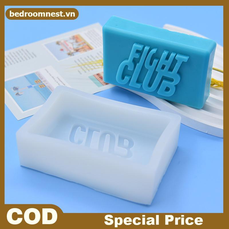 PHÒNG Fight Club Xà Phòng Khuôn Silicon Tắm Bom Lotion Thanh Làm Đồ Dùng Chảo Phụ Kiện 60-100 Miếng.
