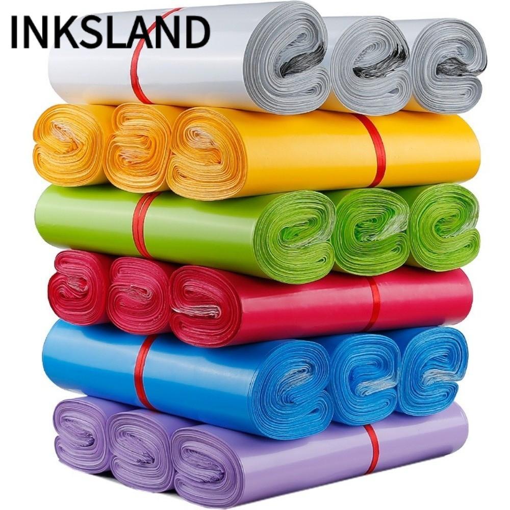 INKSLAND 50 Túi gửi thư Express, Túi bưu kiện chuyển phát nhanh tự niêm phong, Thư tùy chỉnh Làm dày