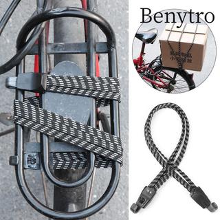 Dây hành lý xe đạp BENYTRO, Dây đàn hồi xe đạp màu đen có độ đàn hồi mạnh mẽ, Bền tiện lợi khi mang theo móc dây cao su Xe đạp leo núi