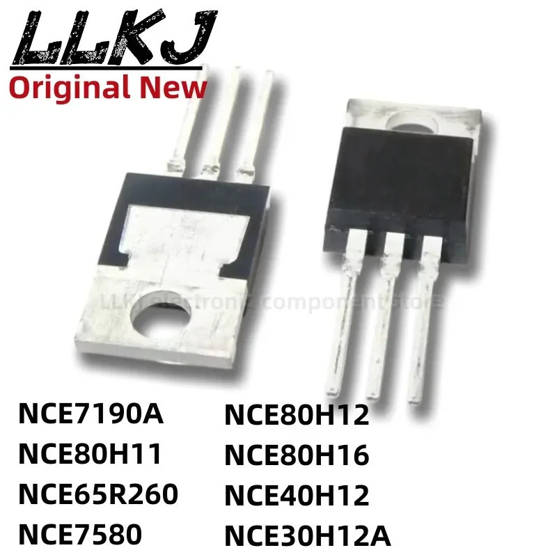 5 chiếc NCE7190A NCE80H11 NCE65R260 NCE7580 NCE80H12 NCE80H16 NCE40H12 NCE30H12A TO-220 Hiệu Ứng Trư