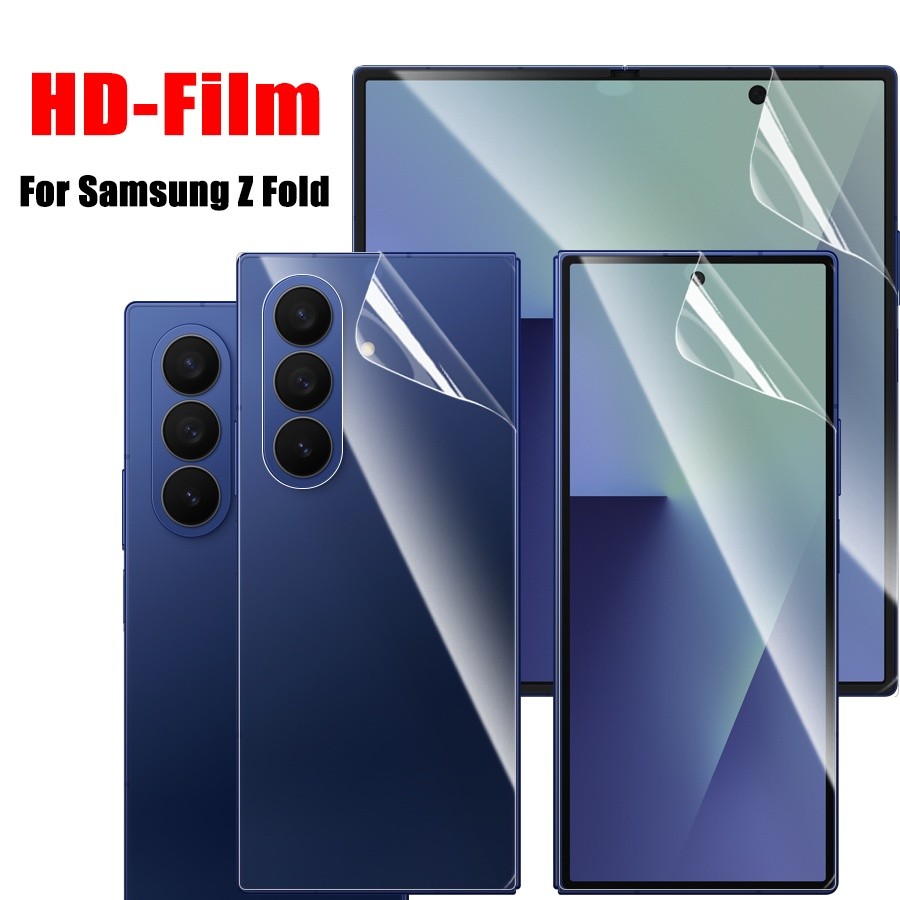 Miếng dán màn hình PPF dẻo HD Bảo vệ màn hình cho Samsung Galaxy Z Fold 7 6 5 4 3 Fold7