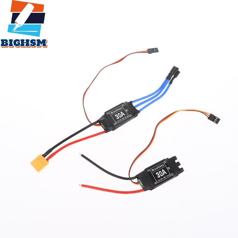 [BIGHSM] Bộ điều khiển tốc độ điện tử không chổi than 30A với động cơ không chổi than 5V 3A UBEC XT6