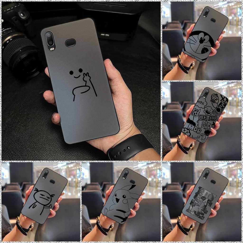 Ốp Lưng Mềm Ốp lưng Samsung Galaxy A6S Bọc Toàn Bộ Chống Va Đập Graffiti TPU Silicon Bền Chống Sốc B
