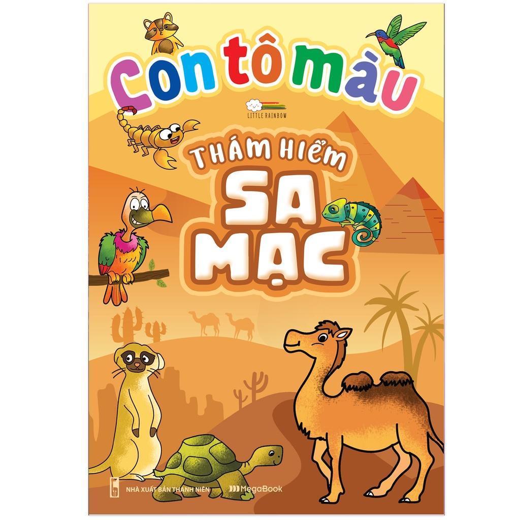 Sách - Con Tô Màu Thám Hiểm Sa Mạc - Megabook