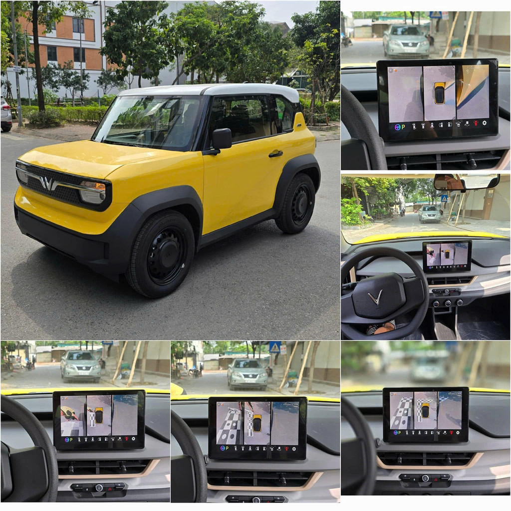 Camera 360 cho xe VinFast VF3 apple carplay không dây
