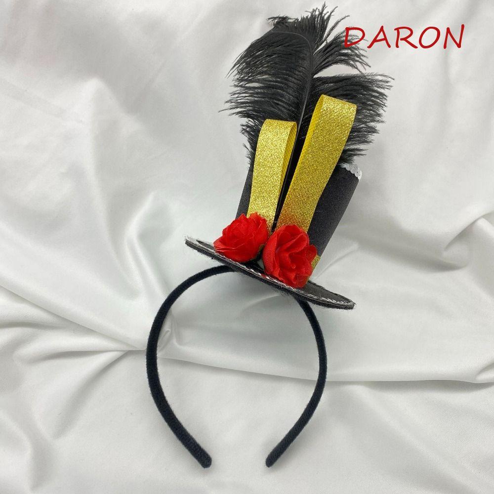 DARON Carnival Party Headband, Dress Up Vintage Knight Soldier 's Top Hat, Mũ sành điệu Circus Ringm