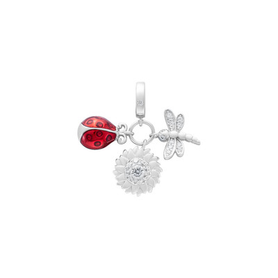 Hạt Charm Bạc đính đá STYLE By PNJ XMXMW060534