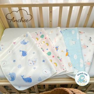 Tấm Lót Chống Thấm Cotton 3 Lớp Anchee , Kích Thước 50x70cm
