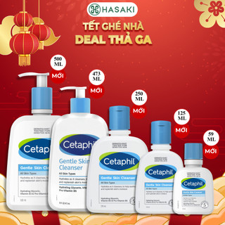   DAILY  Sữa Rửa Mặt Dịu Lành Cho Da Nhạy Cảm Cetaphil Gentle Skin Cleanser Hasaki Sản Phẩm Chính Hãng 