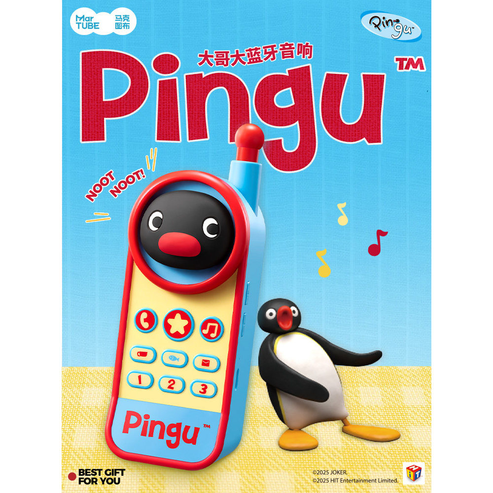[Hàng Taohao] Loa Bluetooth Mark Tab Pingu Big Brother Di Động Trẻ Em Âm Thanh Nổi Nhỏ Chất Lượng Ca