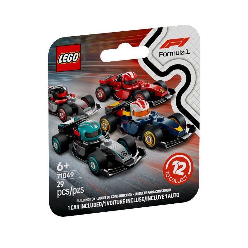 Lego 71049F1®Bộ sưu tập đua Vẽ nhạc Đua xe Hạm đội Trẻ em Khối xây dựng Đồ chơi Quà tặng 103