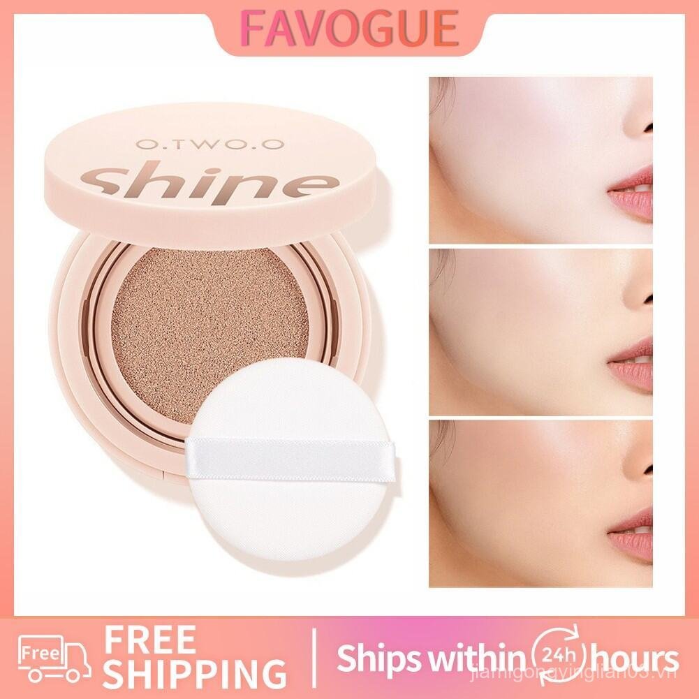 O.TWO.O Matte Air Cushion BB Cream Kem chống thấm nước Kem dưỡng ẩm lâu trôi cho da khô R1FM