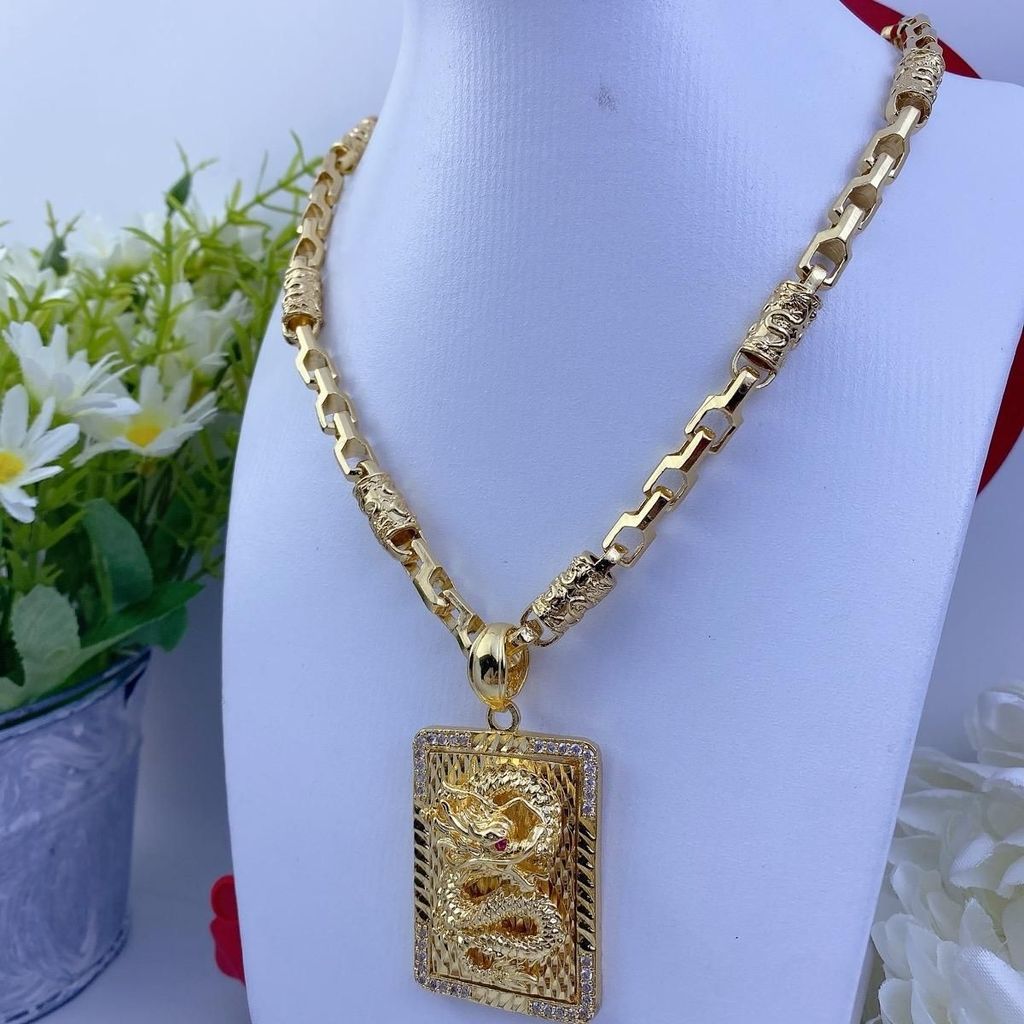 Dây chuyền nam rồng vip 88: Đồ trang sức độc đáo, bền đẹp với khóa hộp và mặt rồng.
