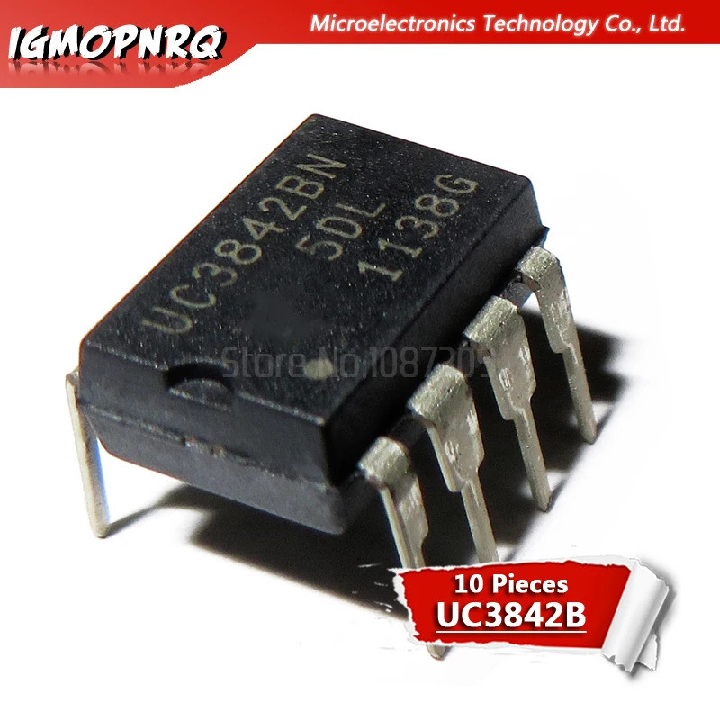 10 chiếc UC3842BN UC3842B UC3842 DIP mới nguyên bản