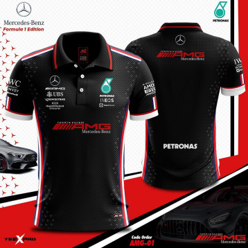 Áo thun Mercedes Amg Petronas Jersey