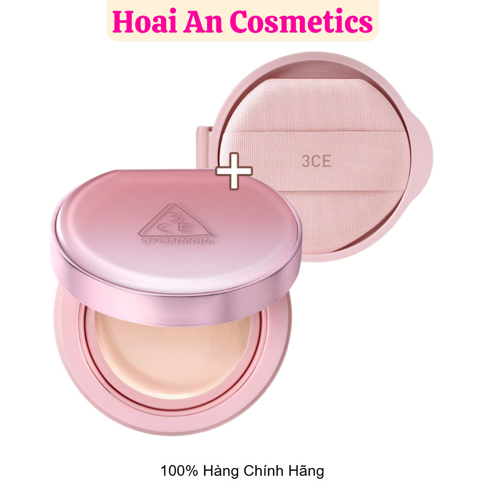 Phấn Nước Cushion 3 Ce Fitting Mesh Cover Kèm Refill – Lớp Nền Mỏng Mịn