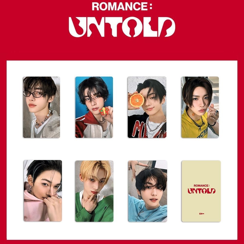 ENHYPEN ENHYPEN ENHYPENOLD EN ROMANCE UNTOLD SC Entry Photocard 4.10 XUEW