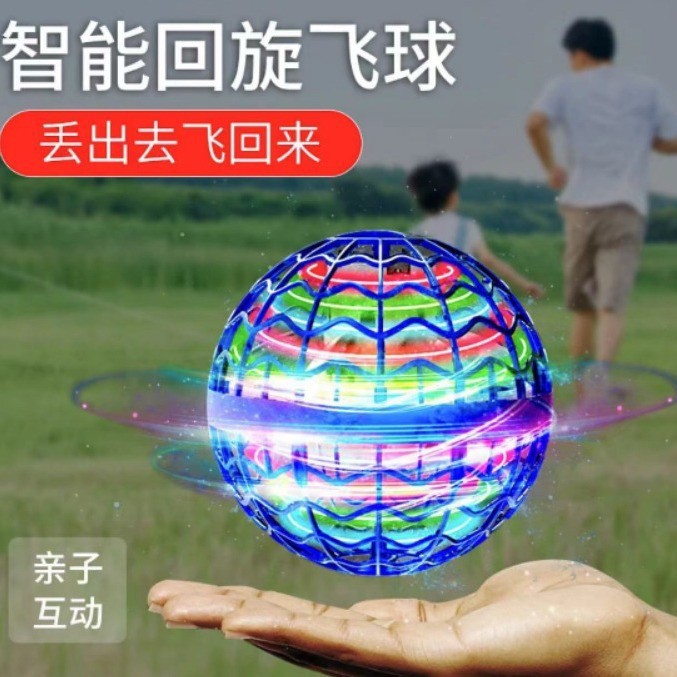 Bán Chạy UFO Cảm Ứng Thông Minh Quay Ma Thuật Bóng Bay Con Quay Cảm Ứng Bay Dạ Quang Bóng Máy Bay