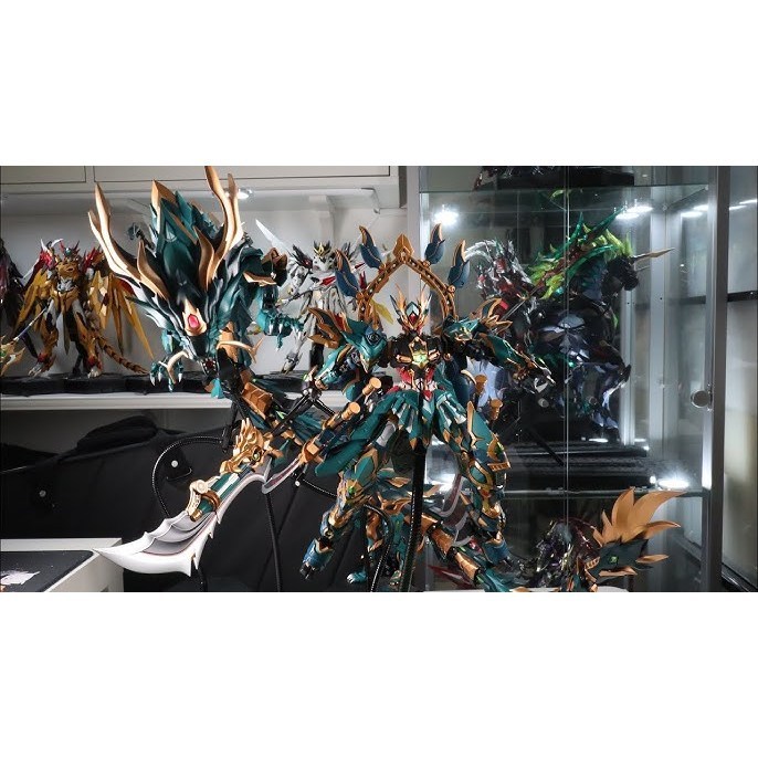 HT ShopX-Mô Hình Metal Build CD-01U Ultimate Azure Dragon 1/72 Cang Dao Thanh Long Bản Mới