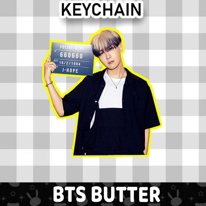 Ganci / Gantungan Kunci Akrilik  BUTTER - JHOPE