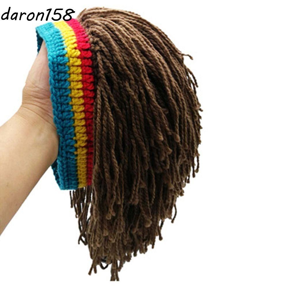 GREX Reggae Dreadlocks - Tóc Giả Balaclava Handmade Phong Cách Jamaican & Hip Hop Châu Phi
