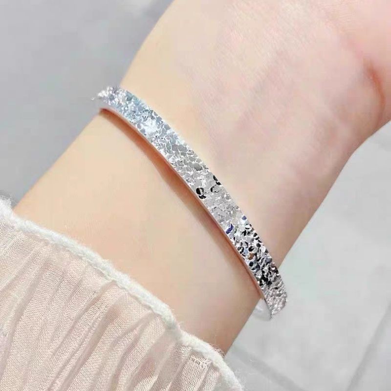 Vòng đeo tay mạ bạc Broken Ice S999, đa năng và đơn giản ❈ ❈ s999 ❈ ❈ ❈ ❈ ❈ ❈ ❈ ❈ ❈ 年 ❈ ❈ ❈ ❈ ❈ ❈ ❈ 