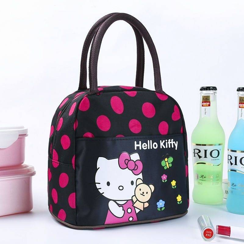 Thermal Insulation Fashion Thick Aluminum Foil Lunch Box Bag Cartoon Waterproof Student Office Worke