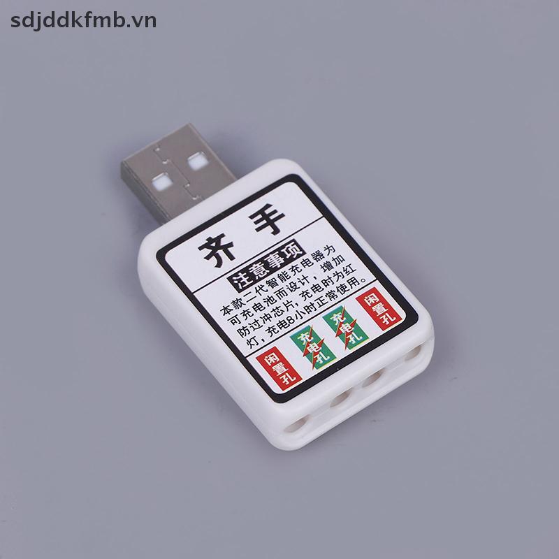 CR425 Sạc Pin Điện Phao Câu Cá Sạc CR425 Pin Sạc USB 2 Lỗ Sạc Adapter Cho Đèn LED Câu Cá Phao