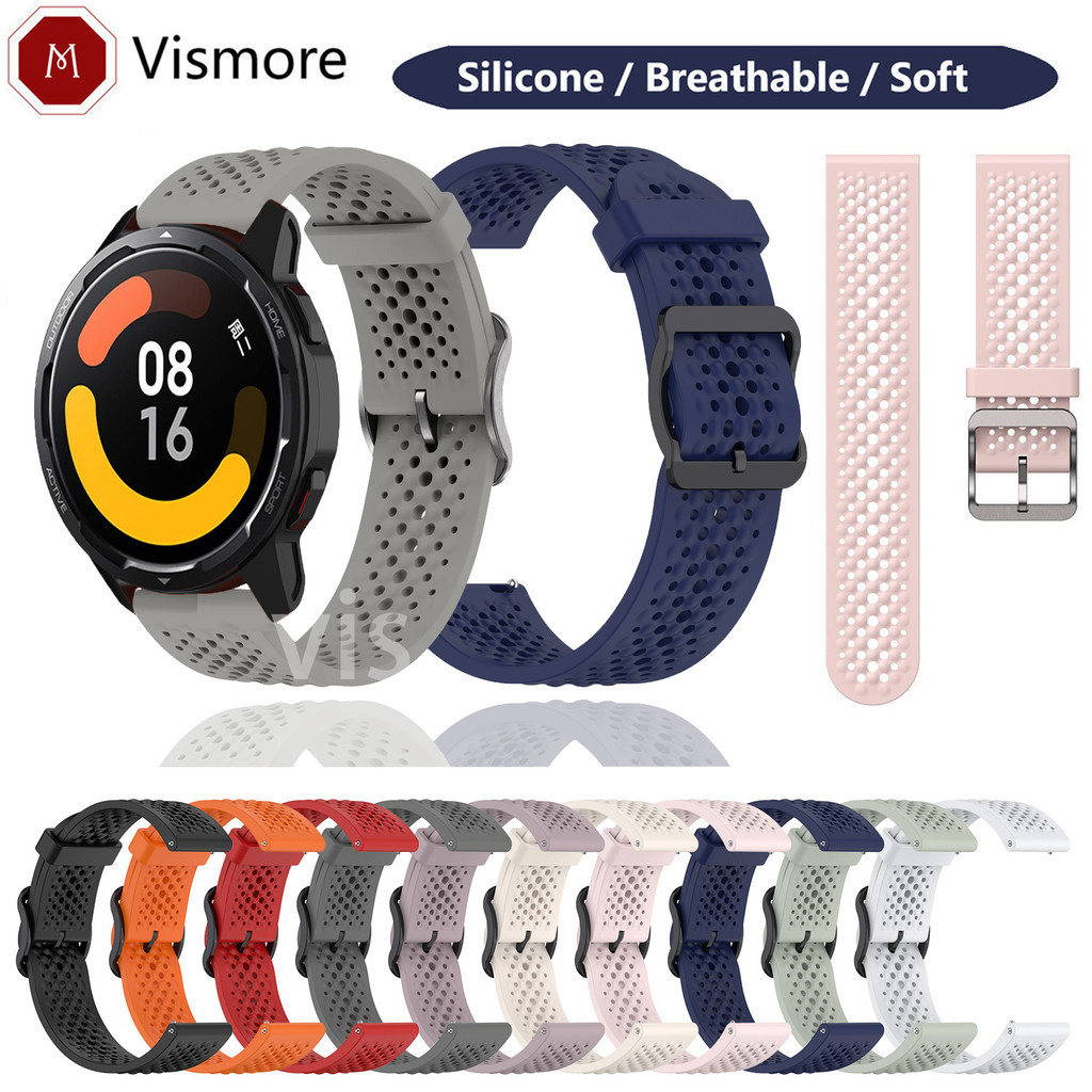 Dây đeo silicon mềm cho Xiaomi Watch S3 S4 Sport S2 S1 Pro Active Color2 Color Watch 2 S2 Watch2 Vòn