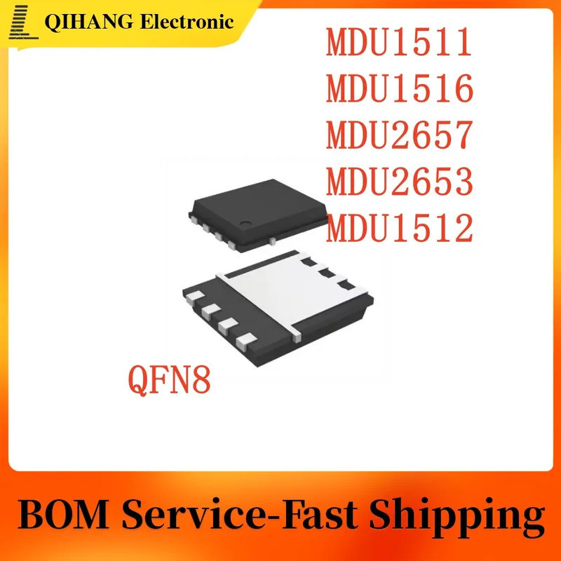 5 CÁI MDU1511 MDU1516 MDU2657 MDU2653 MDU1513 QFN8 chip ic