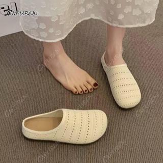 CAPUBEW Dép nữ 2026 mới Dép nữ kiểu Pháp đặc biệt dễ mang thoáng khí tốt giày bệt thời trang cho phụ nữ#01
