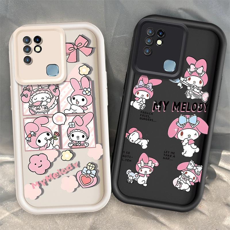 Vỏ Cho Infinix HOT 9Play HOT 10Play HOT 11Play Phim Hoạt Hình Dễ Thương Silicon Giai Điệu Chống Sốc