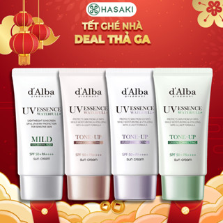   DAILY  Kem Chống Nắng d'Alba Vật Lý Dịu Nhẹ Da Nhạy Cảm Nâng Tông Sáng Hồng Hiệu Chỉnh Sắc Da 50ml Hasaki 