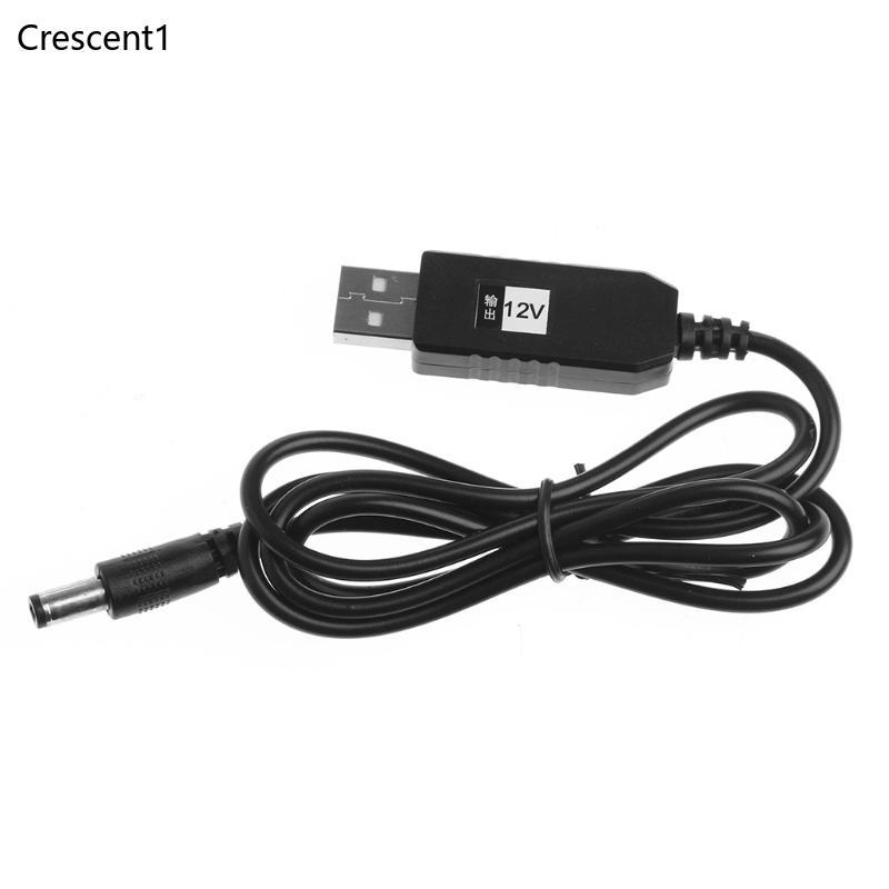 Cáp USB CRE DC 5V Boost sang 12V Bộ chuyển đổi điện áp USB Power Boost Line Step Up