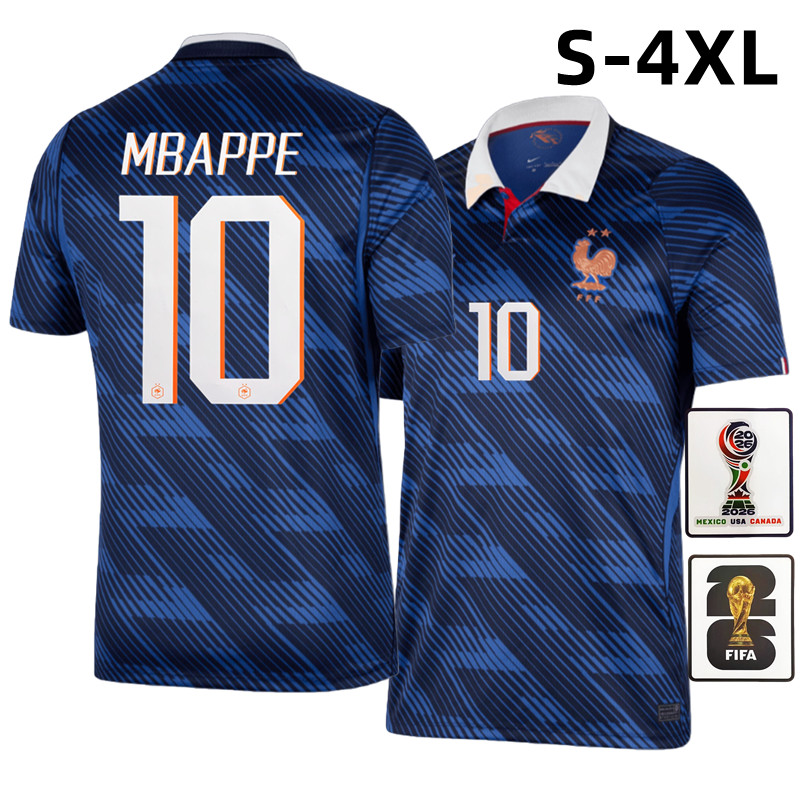 Fan Edition 2026FRANCE Áo thun nam nhà S-4XL