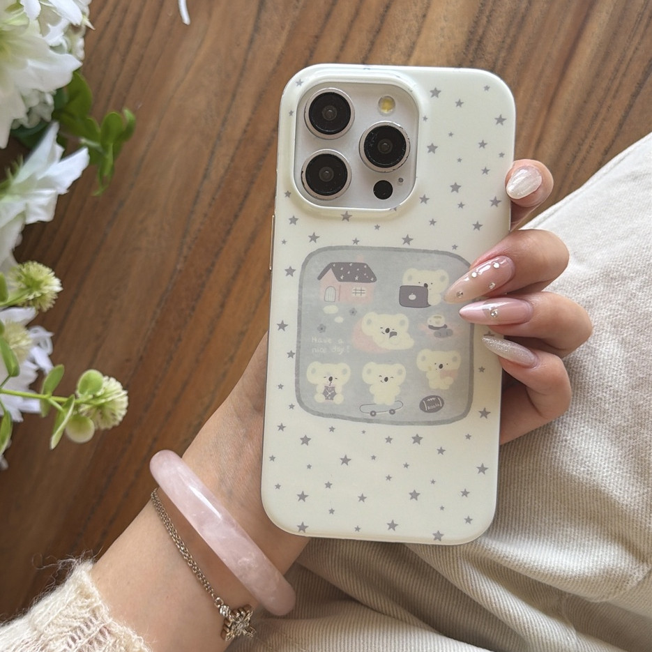 Ốp điện thoại iphone 17 Pro Max 16 Pro Max 15 Pro Max Star Koala