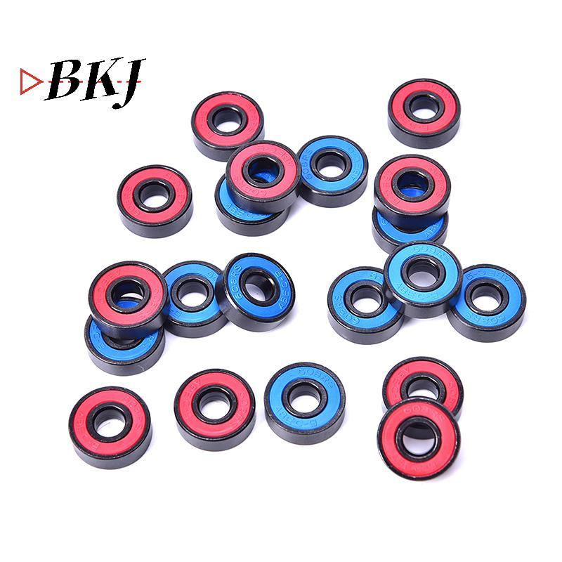 [KJ] 10 Cái / bộ 608 2RS Vòng bi kín bằng thép rãnh sâu 608RS 608-2RS [Mới]