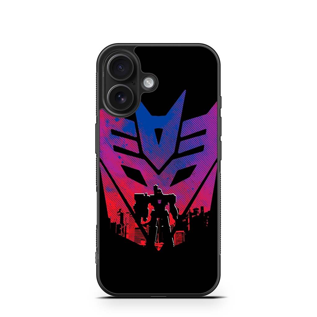 Ốp bảo vệ Transformers Megatron Decepticon Vỏ IPhone 16 17 Pro Max Plus Mini XS