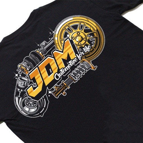 Jdm Part Ô tô cho cuộc sống Áo thun Jersey / Autocustom / Áo thun ô tô Jersey