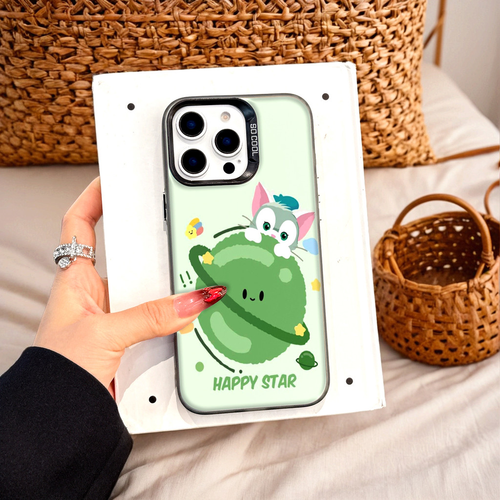 Ốp Lưng Iphone Phim hoạt hình thời trang Cho Iphone 7 xs xr 11 12 13 14 15 16 Pro Max Plus Duffy and
