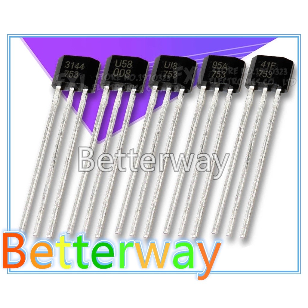 10 CHIẾC 49E Yếu tố Hall SS49E OH49E A3144E SS40AF SS41F SS495A US1881 US5881 UGN3503 OH137 HAL276 C