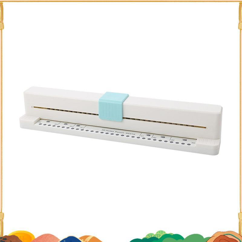 Máy đục lỗ thủ công A4 30 lỗ Cổ tài liệu Sổ tay Diy Đồ dùng học tập ffefhrudh