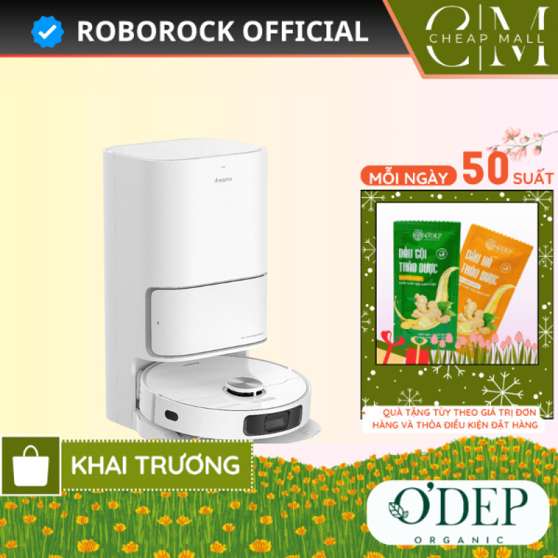 Robot lau sàn hút bụi tự làm sạch Dreame Bot L10 Ultra/ L10s Ultra Gen 2/ D20 Ultra/ L10s Ultra Gen 