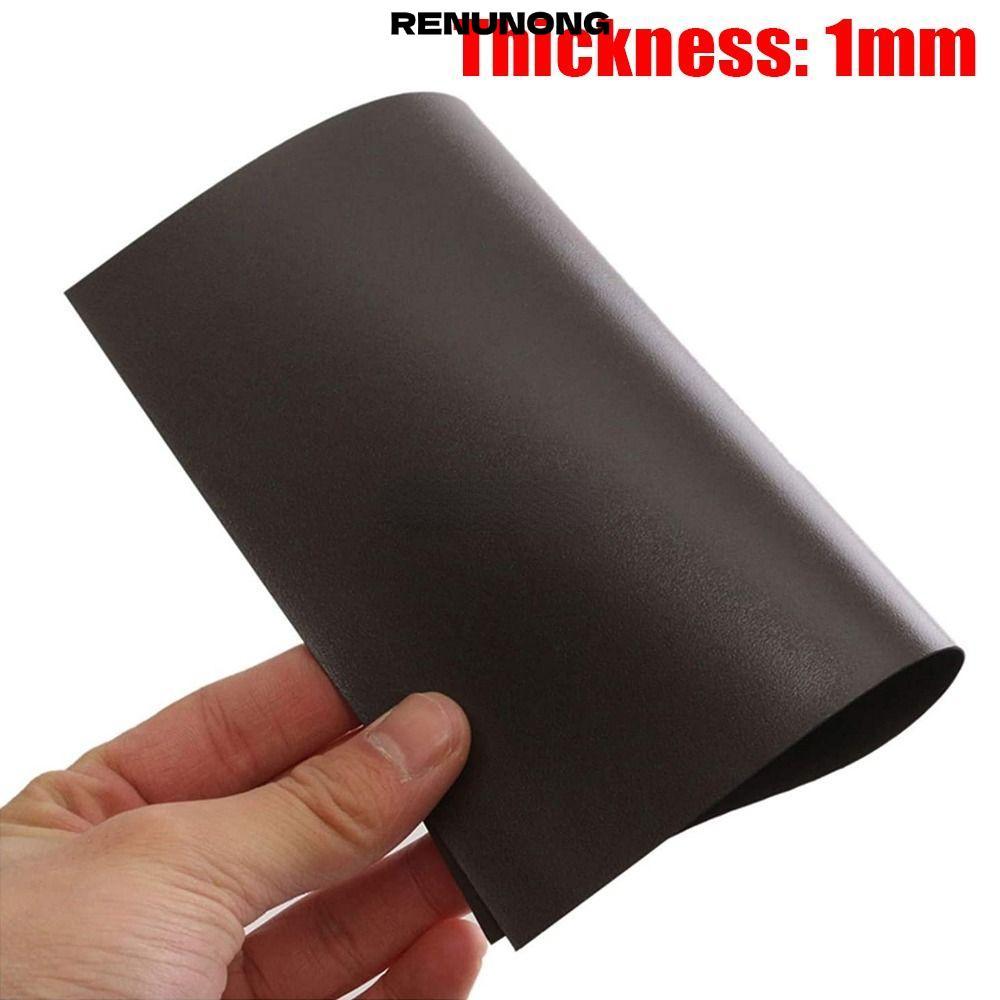 Thảm từ tính RENUNONG, Tấm nam châm A4 cỡ A4 từ tính, DIY Black Die Craft Độ dày 1mm Tấm lót nam châ