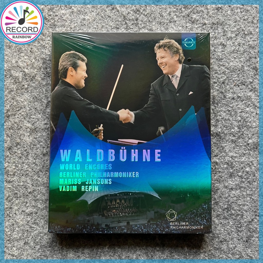 Waldbuhne 2002 Berliner Pholharmoniker Jansons Repin Blu-ray Album [Đã niêm phong] Thương hiệu mới 1