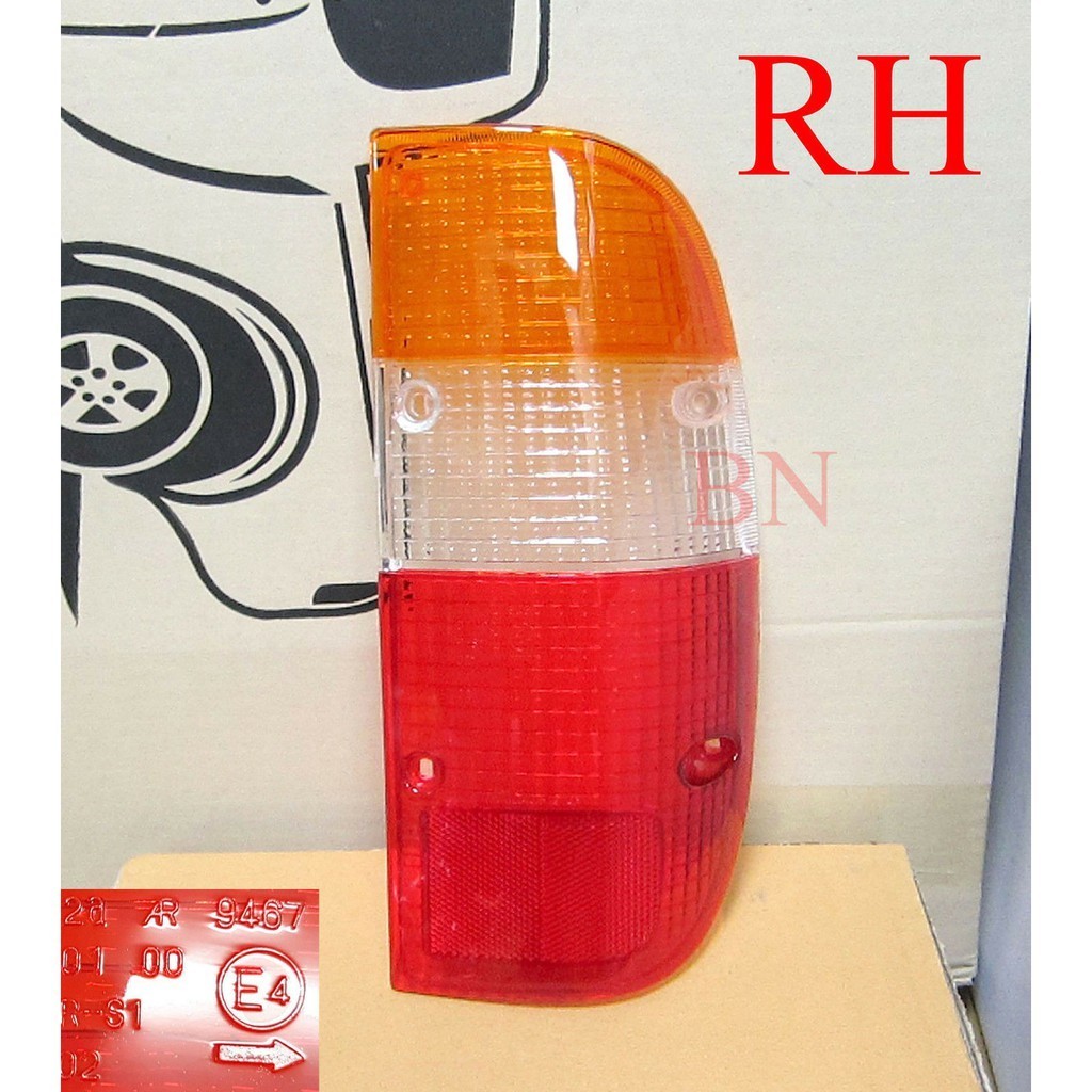 Đuôi Đèn Che Driver FORD Kuria Năm 1998-2002 Ba Màu Cam / Phải / Đỏ COURIER PE PG ỐNG KÍNH Phải Rang