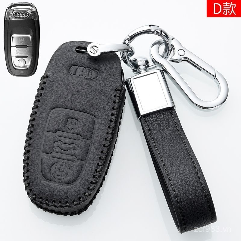 Phổ Biến Dành Cho Xe Audi 2025 A6L Da Thật Chính Hãng Chìa Khóa A8L Xe Ô Tô Điều Khiển Từ Xa Chìa Kh