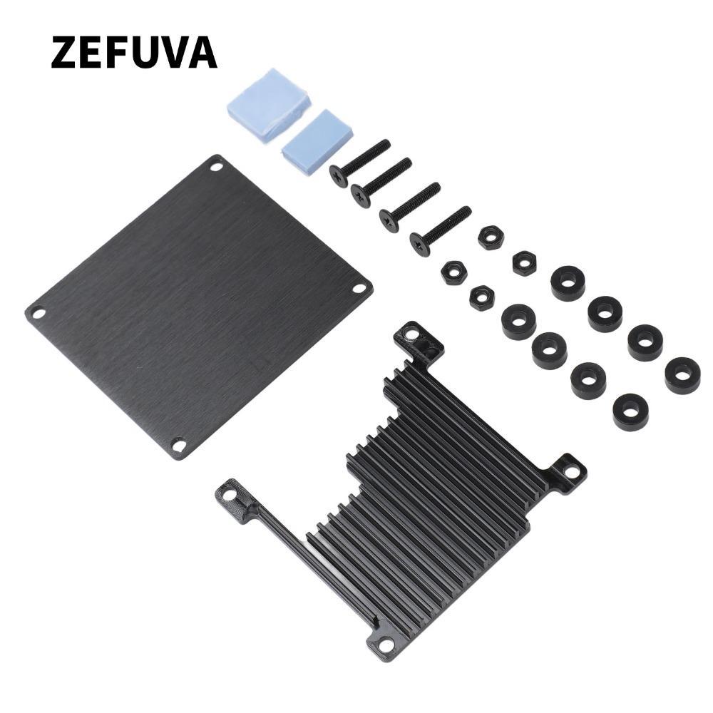 Vỏ bọc bảng phát triển ZEFUVA, Hợp kim nhôm làm mát thụ động cắt chính xác, Vỏ kim loại bền Hộp tản 